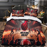 Miami Heat Bedding Set Duvet Cover Without Filler