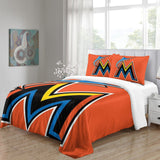Miami Marlins Bedding Set Quilt Cover Without Filler
