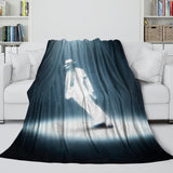 Michael Jackson Blanket Flannel Fleece Throw Kids Room Decoration