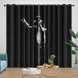 Michael Jackson Curtains Blackout Window Drapes Kids Room Decoration