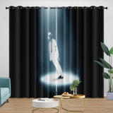 Michael Jackson Curtains Blackout Window Drapes Kids Room Decoration
