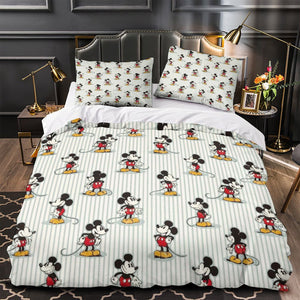 Mickey Mouse Bedding Set Pattern Quilt Cover Without Filler