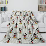 Mickey Mouse Blanket Flannel Fleece Throw Room Decoration