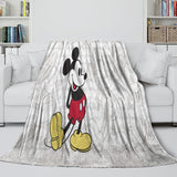 Mickey Mouse Blanket Flannel Fleece Throw Room Decoration