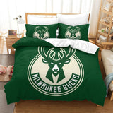 Milwaukee Bucks Bedding Set Duvet Cover Without Filler
