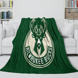 Milwaukee Bucks Blanket Flannel Fleece Throw Room Decoration