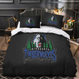 Minnesota Timberwolves Bedding Set Duvet Cover Without Filler
