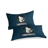 Minnesota Timberwolves Bedding Set Duvet Cover Without Filler