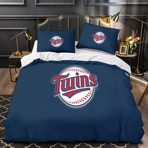 Minnesota Twins Bedding Set Quilt Cover Without Filler