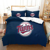 Minnesota Twins Bedding Set Quilt Cover Without Filler