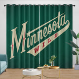 Minnesota Wild Curtains Blackout Window Drapes Room Decoration