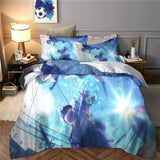 Mob Psycho 100 Bedding Set Pattern Quilt Cover Without Filler