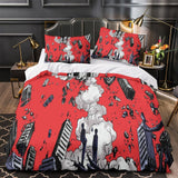 Mob Psycho 100 Bedding Set Pattern Quilt Cover Without Filler