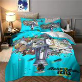 Mob Psycho 100 Bedding Set Pattern Quilt Cover Without Filler