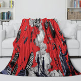 Mob Psycho 100 Blanket Flannel Fleece Throw Room Decoration