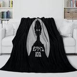 Mob Psycho 100 Blanket Flannel Fleece Throw Room Decoration