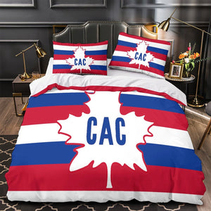 Montreal Canadiens Bedding Set Quilt Duvet Cover Without Filler