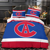 Montreal Canadiens Bedding Set Quilt Duvet Cover Without Filler