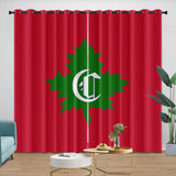 Montreal Canadiens Curtains Blackout Window Drapes Room Decoration