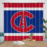 Montreal Canadiens Curtains Blackout Window Drapes Room Decoration