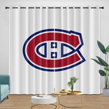 Montreal Canadiens Curtains Blackout Window Drapes Room Decoration