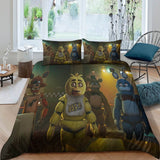Movie Five Nights At Freddys Bedding Set Quilt Duvet Cover Without Filler