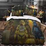 Movie Five Nights At Freddys Bedding Set Quilt Duvet Cover Without Filler