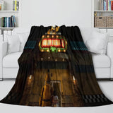 Movie Five Nights At Freddys Blanket Flannel Fleece Throw Room Decoration