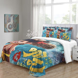 Movie Ne Zha 2 Bedding Set Quilt Cover Without Filler