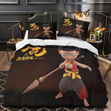 Movie Ne Zha 2 Bedding Set Quilt Cover Without Filler