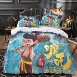 Movie Ne Zha 2 Bedding Set Quilt Cover Without Filler