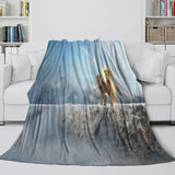 Mufasa The Lion King Blanket Flannel Throw Room Decoration