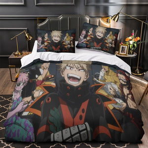 My Hero Academia You're Next Bedding Set Quilt Duvet Cover Without Filler