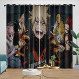 My Hero Academia You're Next Curtains Blackout Window Drapes Room Decoration