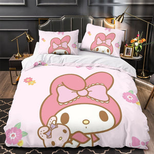 My Melody Bedding Set Quilt Duvet Cover Without Filler