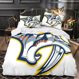 Nashville Predators Bedding Set Quilt Duvet Cover Without Filler