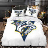 Nashville Predators Bedding Set Quilt Duvet Cover Without Filler