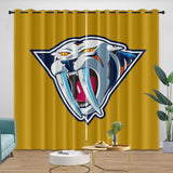 Nashville Predators Curtains Blackout Window Drapes Room Decoration