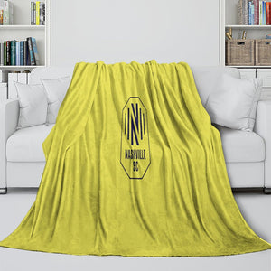 Nashville SC Blanket Flannel Fleece Throw Room Decoration