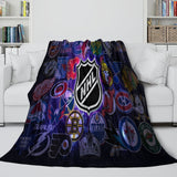National Hockey League NHL Blanket Flannel Throw Room Decoration
