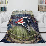 New England Patriots Blanket Flannel Fleece Throw Room Decoration