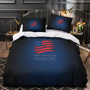 New England Revolution Bedding Set Duvet Cover Without Filler