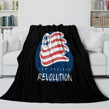 New England Revolution Blanket Flannel Fleece Throw Room Decoration