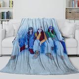 NewJeans Blanket Flannel Fleece Throw Kids Room Decoration