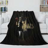 New Orleans Saints Blanket Flannel Fleece Throw Room Decoration
