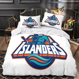 New York Islanders Bedding Set Quilt Duvet Cover Without Filler