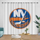 New York Islanders Curtains Blackout Window Drapes Room Decoration
