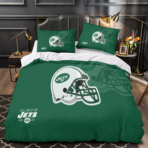 New York Jets Bedding Set Duvet Cover Without Filler
