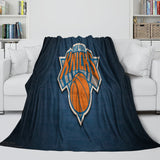 New York Knicks Blanket Flannel Fleece Throw Room Decoration