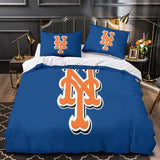 New York Mets Bedding Set Quilt Cover Without Filler